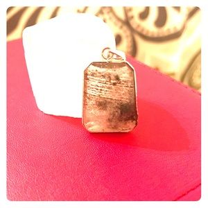 Moss Agate Sterling pendant